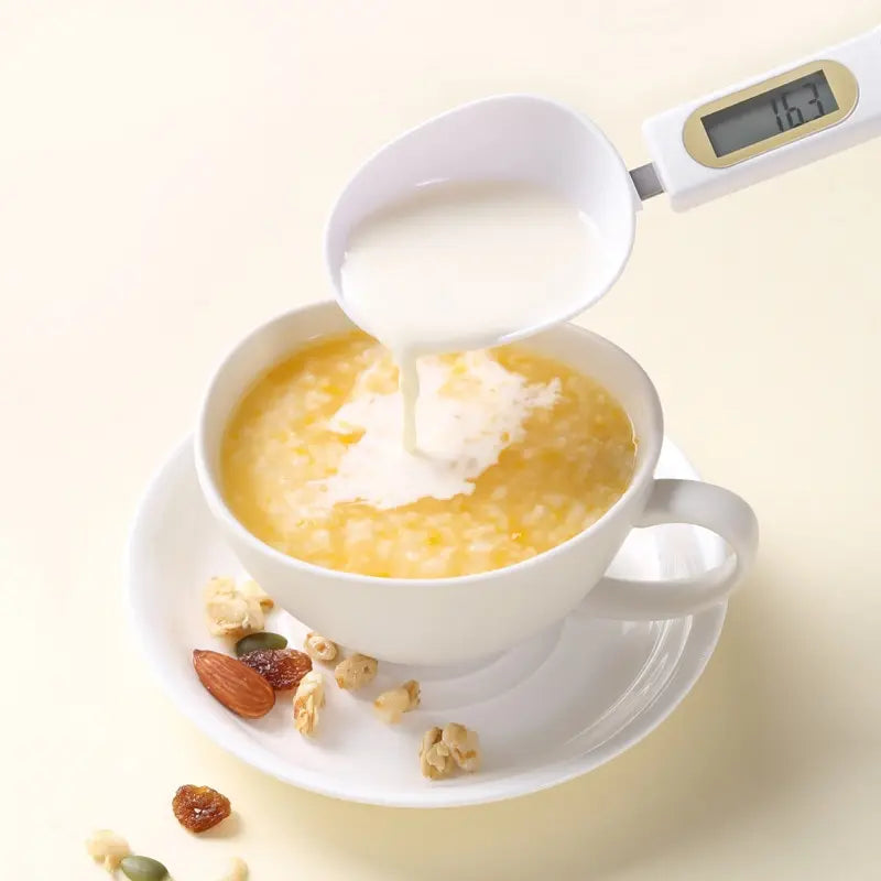 Cuchara de pesaje, báscula de cocina, cuchara medidora electrónica, báscula de café en polvo G, báscula para hornear, medición electrónica - AliExpress 15
