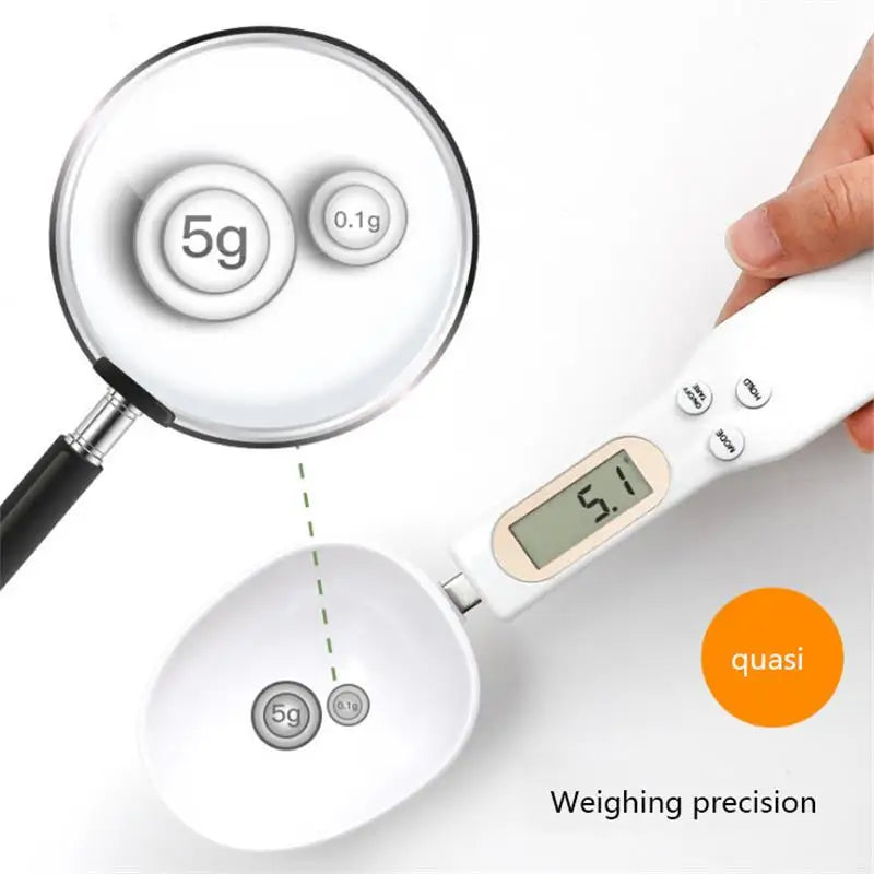 Cuchara de pesaje, báscula de cocina, cuchara medidora electrónica, báscula de café en polvo G, báscula para hornear, medición electrónica - AliExpress 15