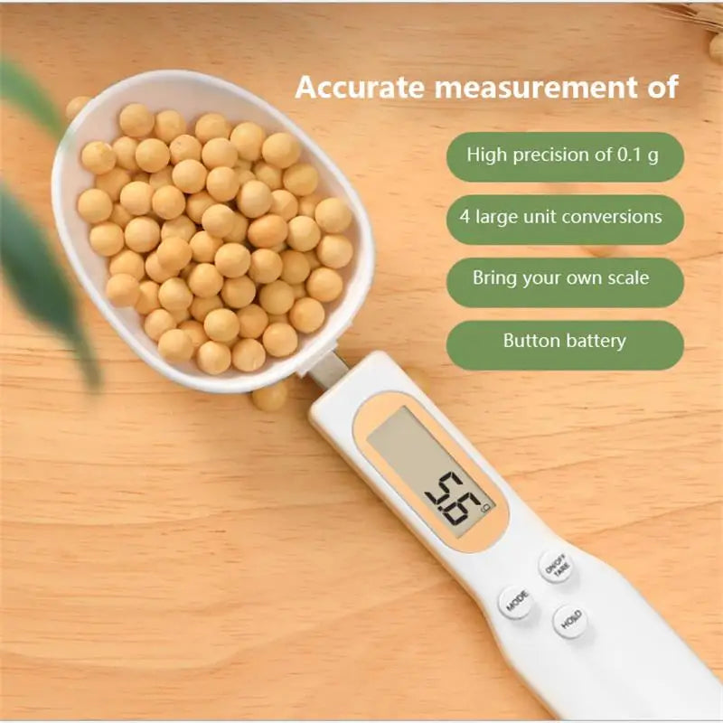 Cuchara de pesaje, báscula de cocina, cuchara medidora electrónica, báscula de café en polvo G, báscula para hornear, medición electrónica - AliExpress 15