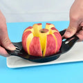 1 pieza de acero inoxidable para cortador de manzana, rebanada de manzanas en segundos con este 1 pieza de acero inoxidable para cortador de manzanas - AliExpress