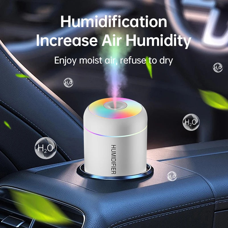 Mini humidificador de aire de 180ML, difusor de Aroma eléctrico USB, purificador de aceites esenciales, generador de niebla de aromaterapia, luces para coche, hogar y dormitorio - AliExpress 6