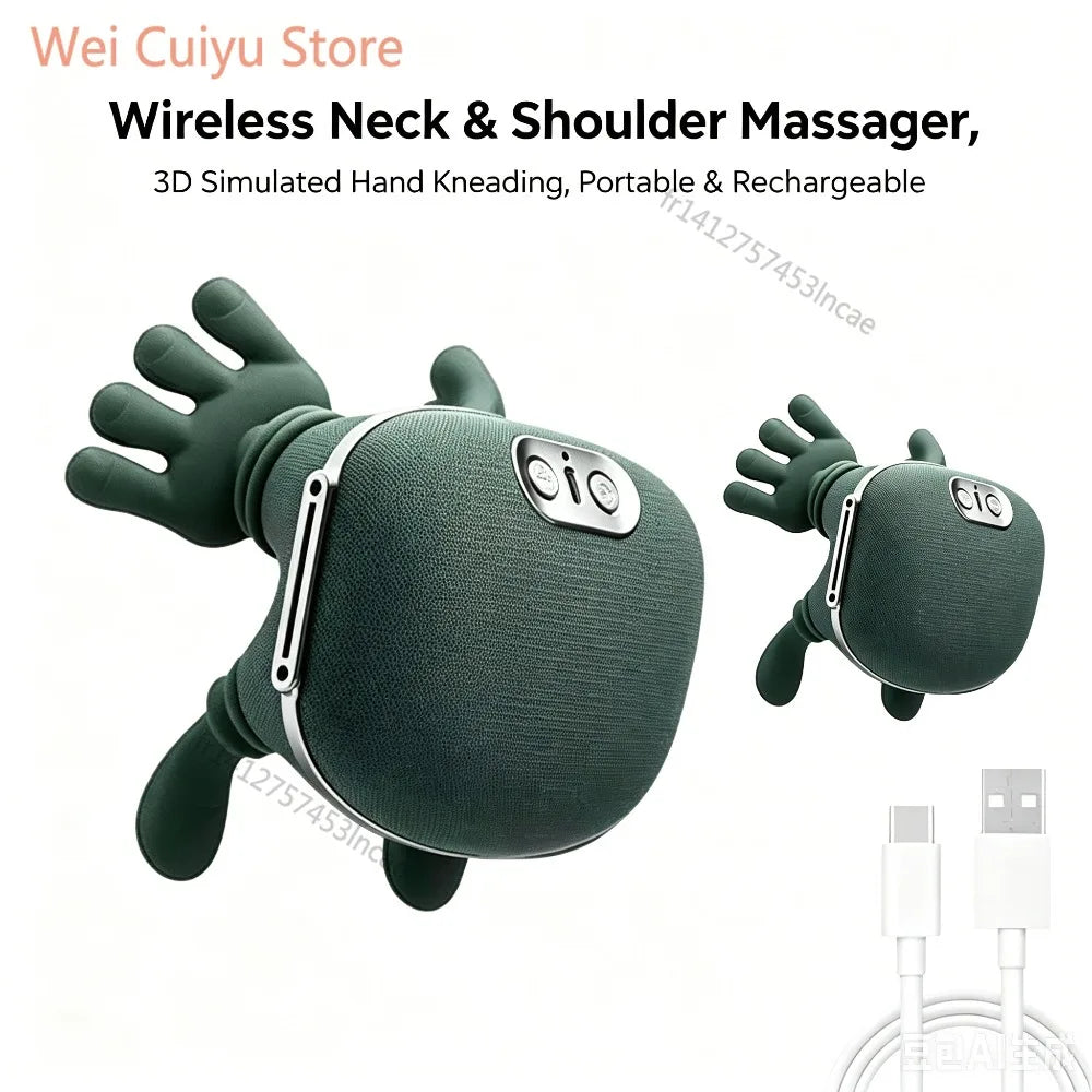 VEXUNO Manos · Masajeador cervical y de trapecio